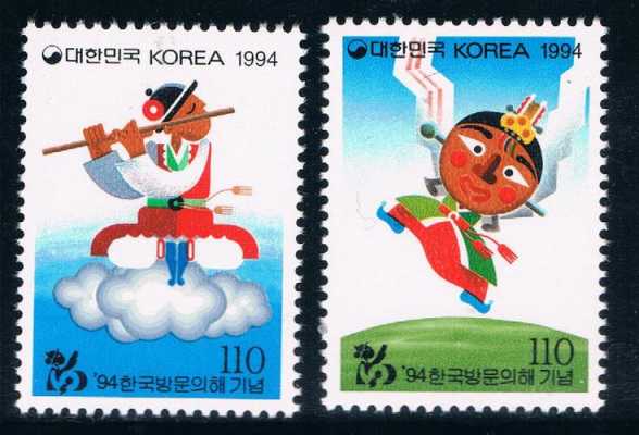 韩国邮票都什么样（韩国邮票图片大全）-图3