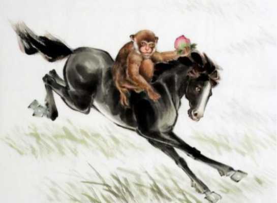 猴子骑在马上的寓意是什么（猴子骑在马背上是什么生肖）-图2
